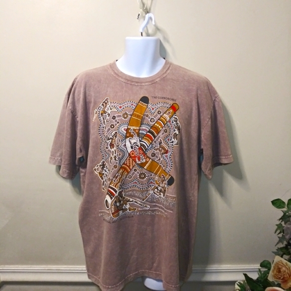 Vintage Other - Vintage Danny Eastwood Aboriginal Art Australia "The Corroboree" Gooses T-Shirt
